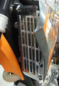 KTM 350 SXF / 350SXF Radiator Guards / Braces 2011  