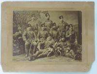 RRR BULGARIA SERBIA WAR 1885 AVRAM GUDJEV REAL PHOTO  