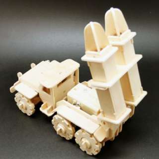 Remote Control Military MISSILE TRUCK 3D Puzzle. Robotime Build it 