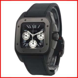   XL Titanium Black Carbon Automatic Chronograph Watch W2020005  
