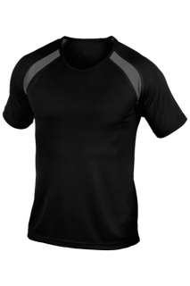   breathable wicking fabric comfort fit self fabric neckline taped back
