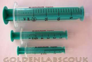100 x 2ml NEW BRAUN Injekt Syringes Syringe Disposable Sterile Luer 