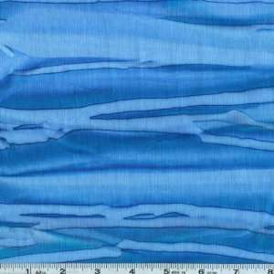   Rainbow Batik Blue Fabric By The Yard: Arts, Crafts & Sewing