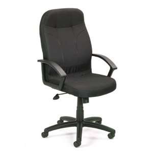    BOSS EXECUTIVE FABRIC CHAIR IN BLACK   Delivered: Office Products