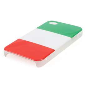 Italia bandiera difficile fondello di protezione per Apple iPhone 4