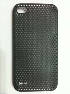 Black Hard Back Cover Case Mesh Grid for iphone 4 4G  