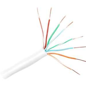 1000 Bulk White Solid Type High Quality CAT5e 350MHz 