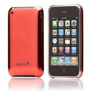  Mercury Mirrored Slim Case Iphone 3g Gs (RED): Cell Phones 