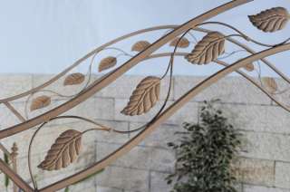 Arco romantico ferro battuto stile antico 100x185x220cm marrone 