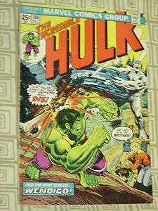 Bronze Age Marvel Comic The Incredible Hulk #180 Wolverine Cameo 