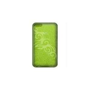  iLuv Flexi Clear Green Flame Case for iPod Touch 2G 3G 