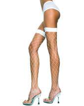 Black Fishnet thigh High Stockings