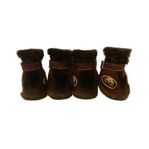  Ultra Fur Comfort Year Round Protective Dog Boots Size 