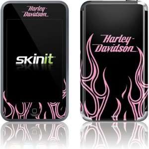  Skinit Harley Davidson In Flames (pink) Vinyl Skin for 