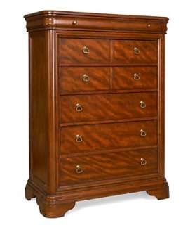 Bordeaux Louis Philippe Style 6 Drawer Chest   Bedroom Furniture 