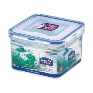  Lock & Lock Square Food Container, Tall, 3.5 Cup, 29 Fluid 