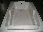 HYDRO SYSTEMS BISCUIT ACRYLIC AIR BATH TUB   SHOWROOM MODEL