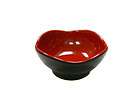 oz Melamine Sauce Bowl Dish Red/Black #1615