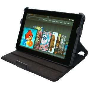  YooMee Black  Kindle Fire 7 Inch Android Tablet Leather Case 