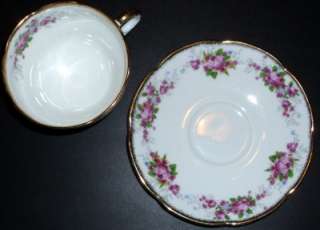 Adderley Bone China ~ Tea Cup & Saucer ~ Excellent Condition  