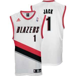   Trail Blazers White Replica adidas NBA Jersey