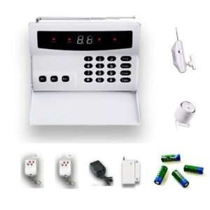 wireless home security alarm system 32  zone with digital keypad auto 