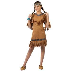 Girls Native American Indian Girl Costume