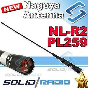 NAGOYA NL R2 PL259 Dual Band Car Antenna for Ham Radio  