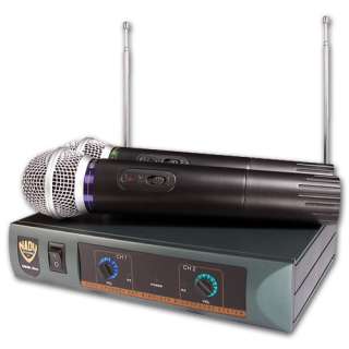   DKW Duo Dual Handheld Wireless Microphone System 634343266306  