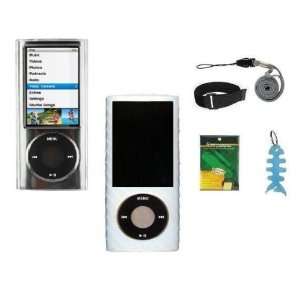 6 Items Accessory Combo Kit For Apple iPod Nano 5th Generation 