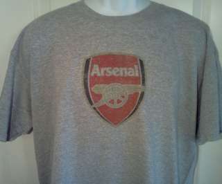 ARSENAL Football Club Premier League T Shirt Medium  
