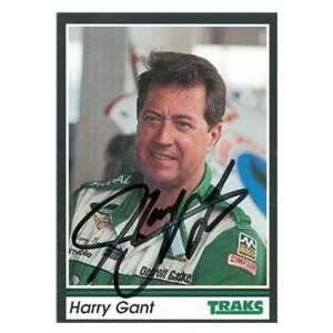  Harry Gant autographed Trading Card (Auto Racing) 1991 