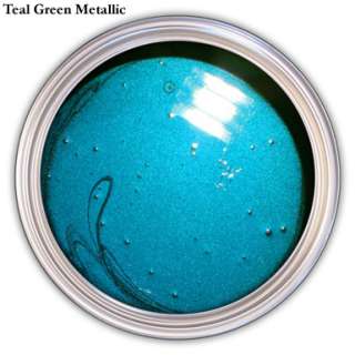 Teal Green Metallic Acrylic Enamel Auto Paint Kit  
