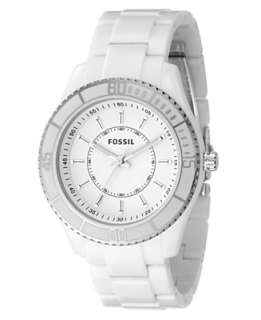  Watch, Womens White Resin Strap ES2442   Under $100 Womens Watches 