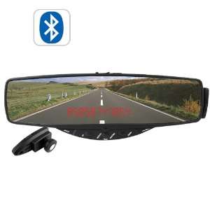  Car Bluetooth Clip on Rearview Mirror with Hidden Led Display Car 