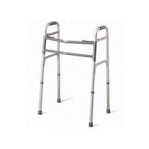   Medline   Two Button Folding Walker MDS864104H: Health & Personal Care