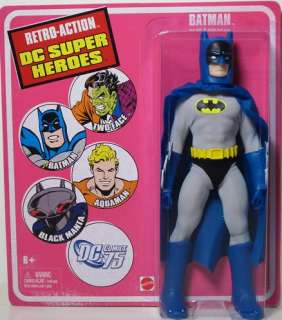 BATMAN 8 Retro Action DC Super Heroes Wave Series 2 removable cowl 