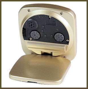   Lightweight Travel Alarm Clock ~ Battery Operated & Very Compact