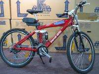 Li Ion Electric full suspension bicycle 18 e bike NEW Red Incomplete 