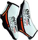 White Lycra Cycling Booties Shoe covers   Made by GSG in Italy. items 