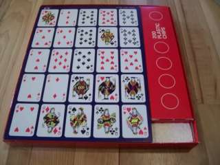 Pokeno Po Ke No Board Game US Playing Card 12 Cards Good Condition 