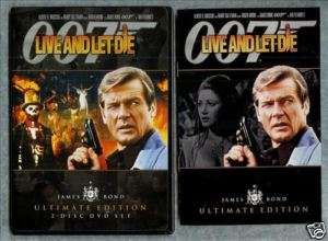 Live And Let Die 007 James Bond Ultimate Edition DVD  
