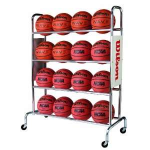  Wilson Deluxe Basketball Ball Rack