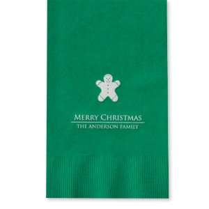  Gingerbread Man Holiday Guest Towels