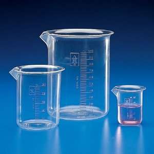 Beaker   Griffin Style ** NEW **   Beakers   PMP, Molded Graduations 