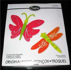 Sizzix Originals Die: BUTTERFLY & DRAGONFLY combineship  