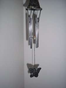 BELL WIND CHIME BUTTERFLY INDOOR OUTDOOR HOME DECOR  