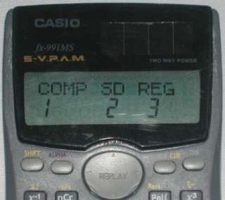 Casio fx 991MS Solar Power Scientific Calculator  