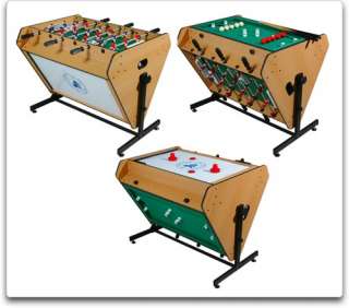   Rotational Game Table (Foosball, Pool & Hockey)