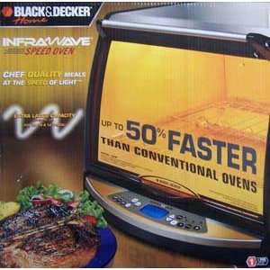  Black & Decker Infrawave Speed Oven Stainless Kitchen 